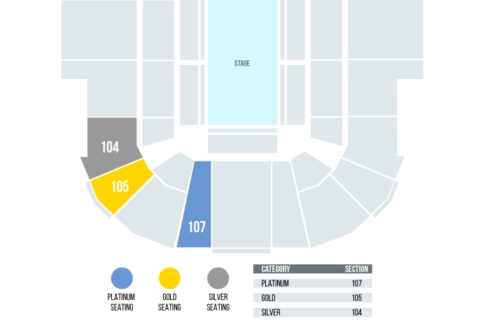 Crown Theatre Seating Map Perth Elcho Table