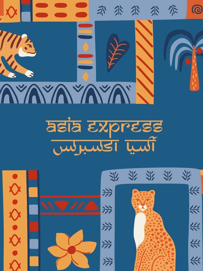 Asia Express banner design