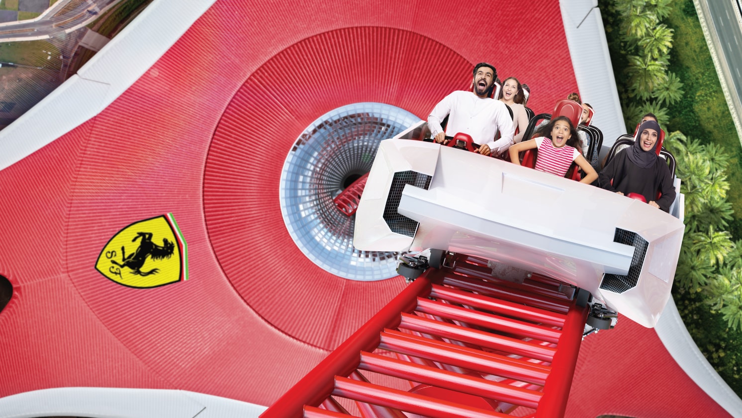 Rides and Attractions - Ferrari World Abu Dhabi