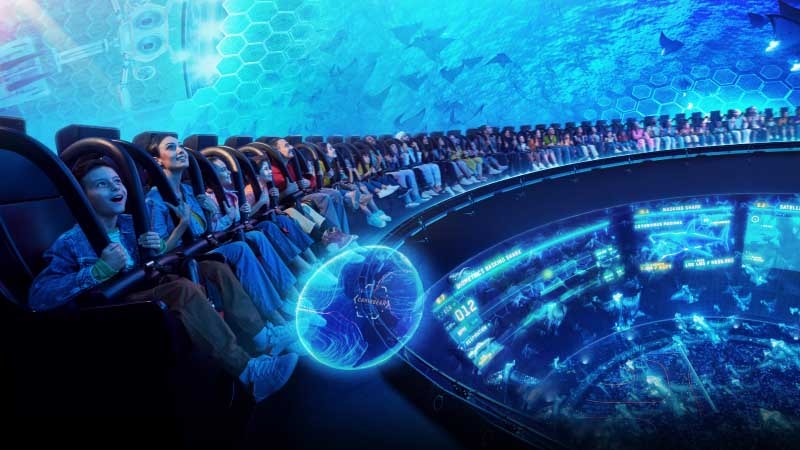 Manta • SeaWorld Abu Dhabi • Captain Coaster