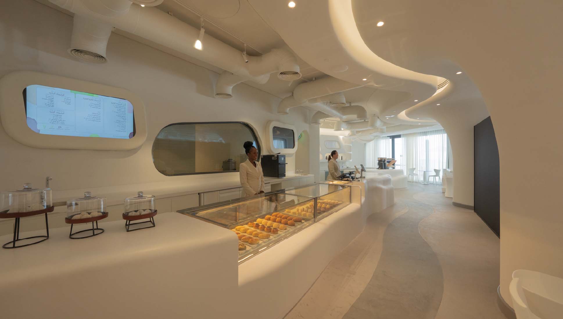 Interior shot of Anko Japanese Patisserie