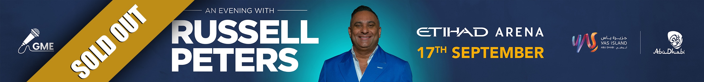 An Evening With Russell Peters 17th September 2021