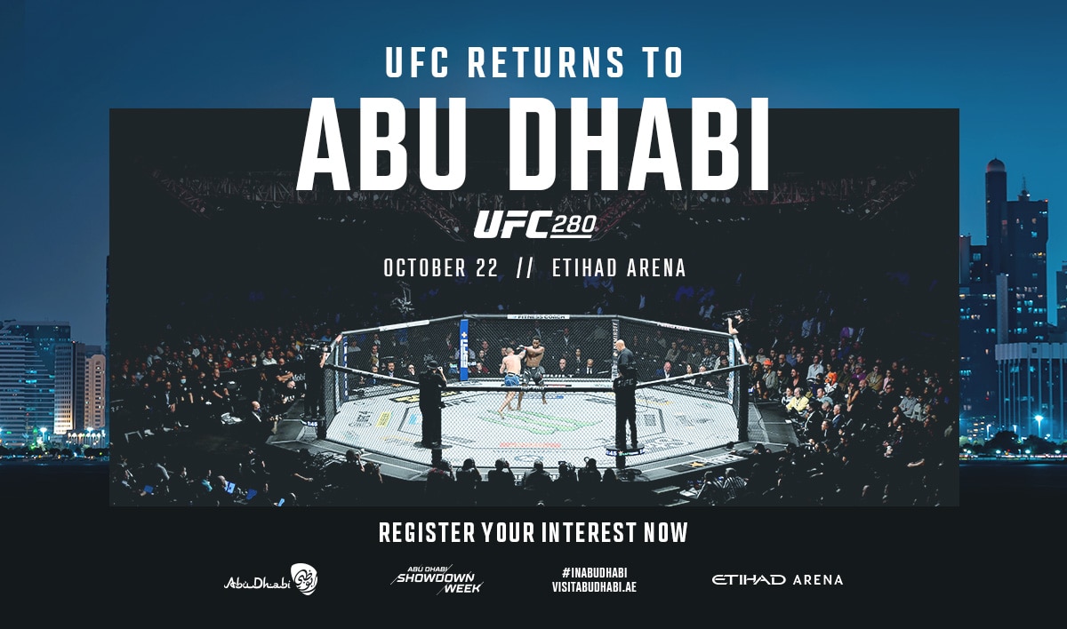 Buy UFC Tickets in Abu Dhabi Etihad Arena