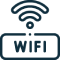 Wi-Fi included icon