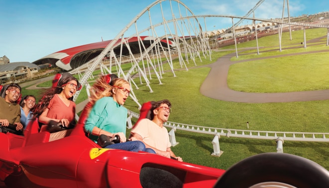 Image of ride on Yas Island Abu Dhabi