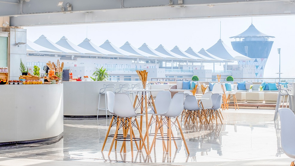 The Luna Lounge offers panoramic views from the rooftop