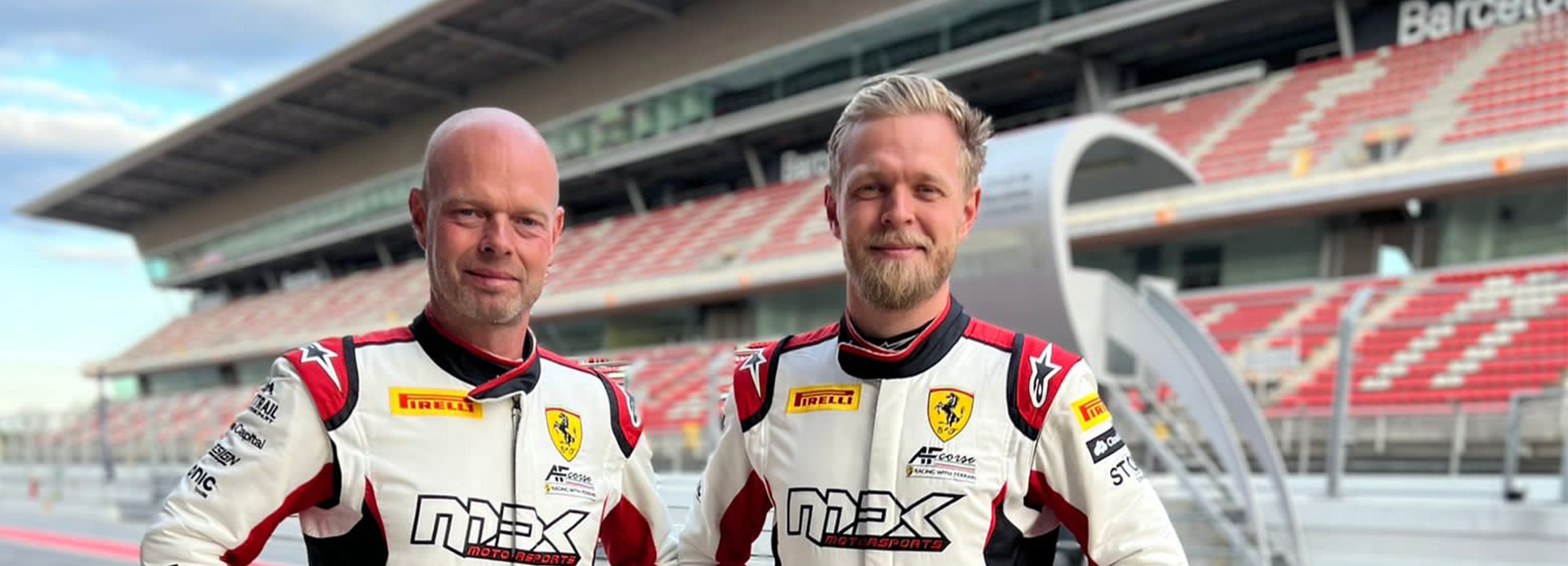 Jan and Kevin Magnussen to compete Gulf 12 Hours at