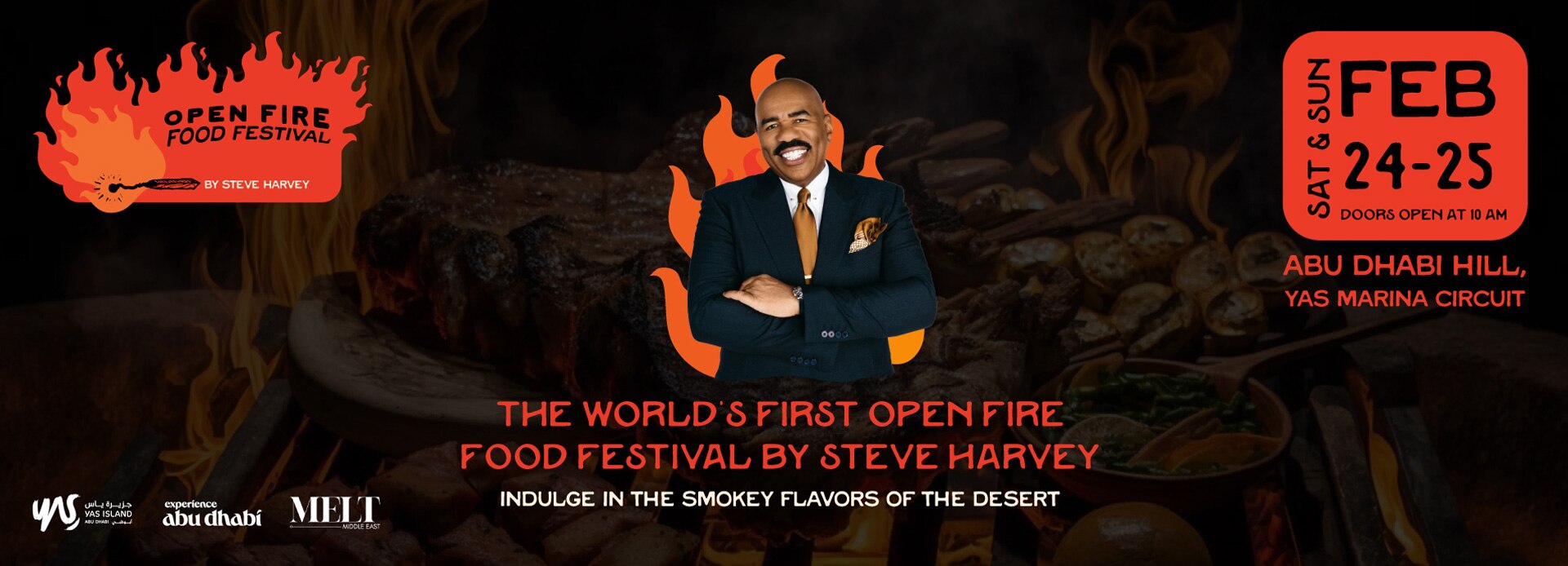 OPEN FIRE FOOD FESTIVAL BY STEVE HARVEY